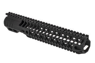 SLR Rifleworks HELIX series 11.7" Quad rail for the AR-15 with full length top rail with black anodized finish.